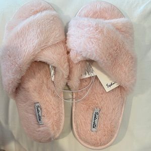 Pink slippers